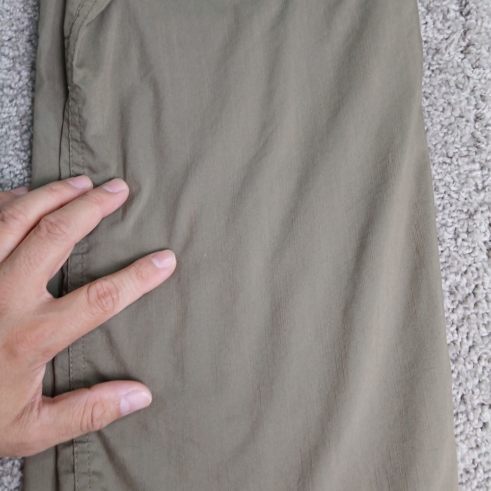 Carhartt Force Mens 2XL Khaki Tan Short Sleeve Button Down Work Shirt Relax fit - Picture 5 of 13